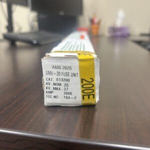 New S&C SMU-20 25KV 200E Power Fuse Model 613200, TCC 153-2