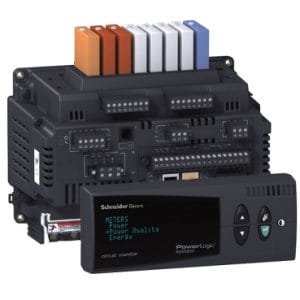 New Schneider / Square-D PowerLogic CM4000 circuit monitor power relay with display module