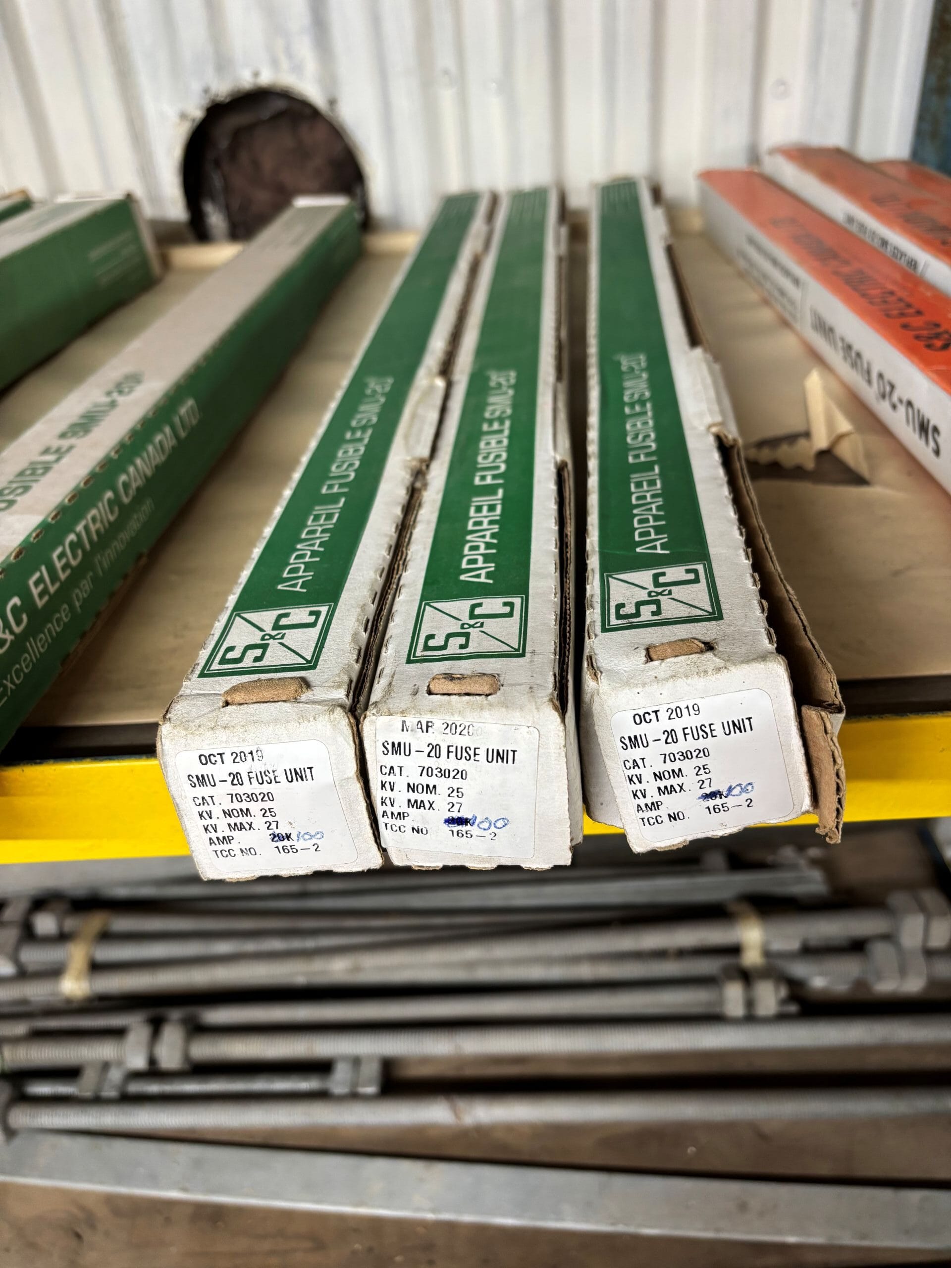 Surplus S&C SMU-20 25 KV 100K Power Fuse Model 703100, TCC 165-2 - Image 2