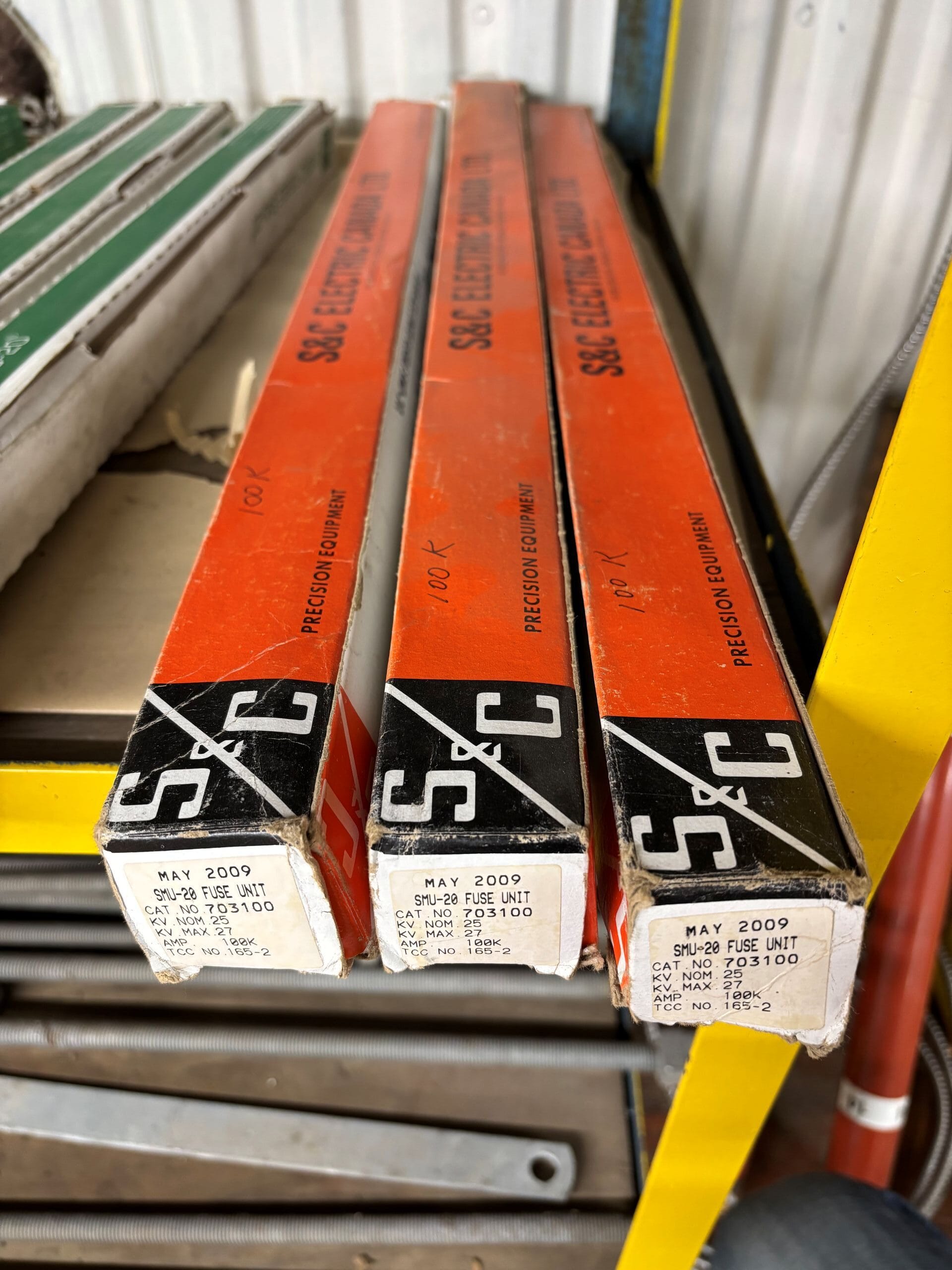Surplus S&C SMU-20 25 KV 100K Power Fuse Model 703100, TCC 165-2 - Image 5