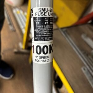 Surplus S&C SMU-20 25 KV 100K Power Fuse Model 703100, TCC 165-2