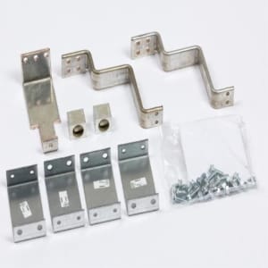 Used Siemens double mount connecting strap kit or mounting hardware model VK6-72, to be used with VK73644J twin 200A 600V 3-phase switch, copper