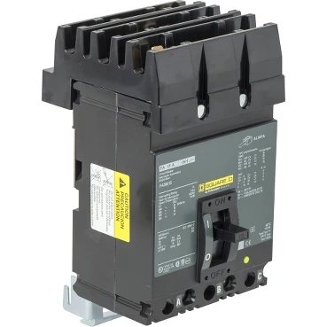 Used Square-D 60A 600V 3P I-Line molded case breaker model FA36060, 14KA