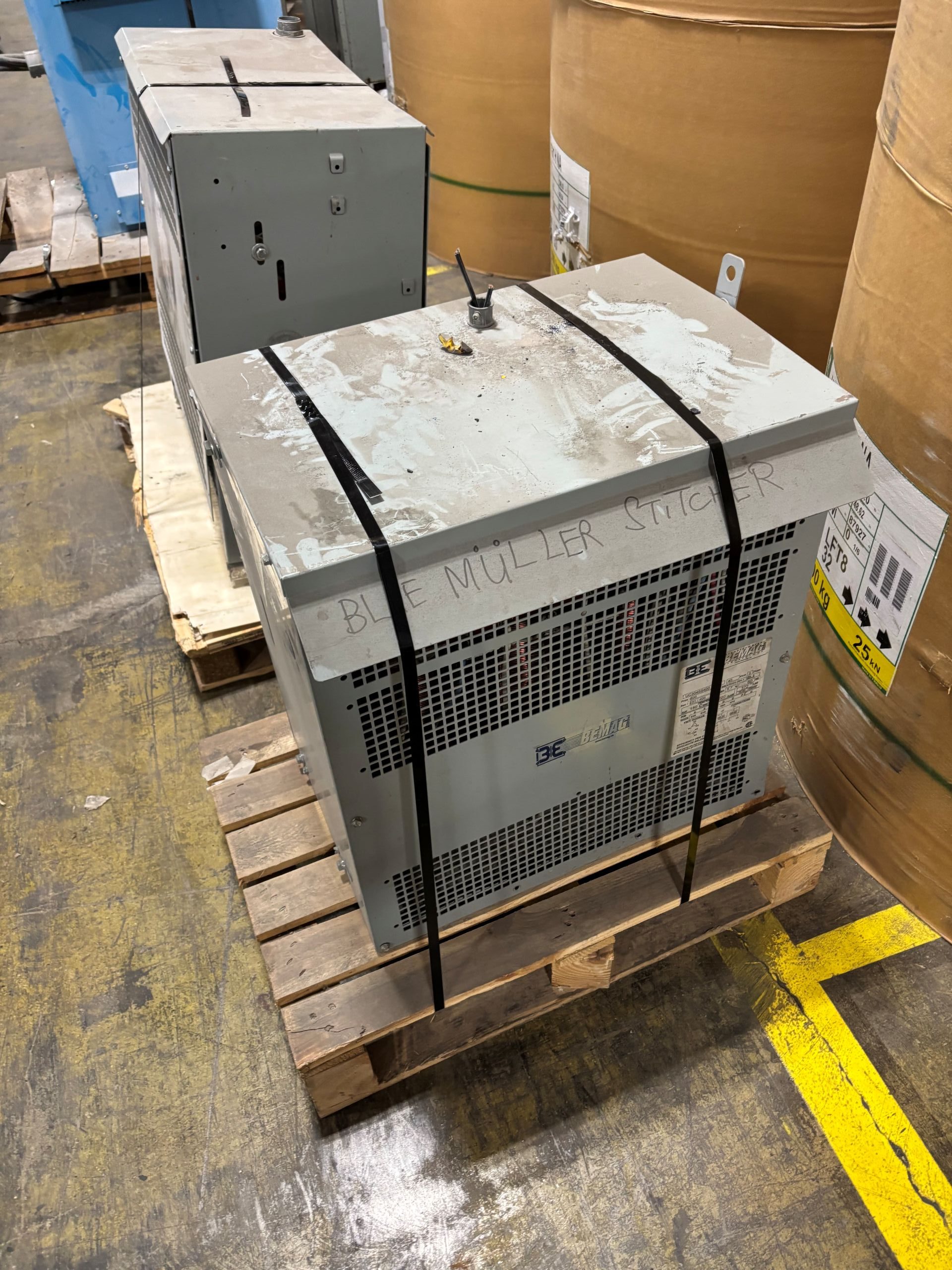 Used 45 KVA 600 Delta to 400Y/231 3-phase isolation dry transformer, N1 rated indoor - Image 2