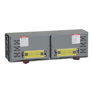 New Square-D / Schneider 200A 600V 3P twin fusible panel insert disconnect switch model QMJ364T, series E2